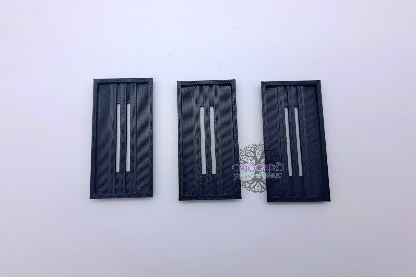 30x60mm Slotted Bases