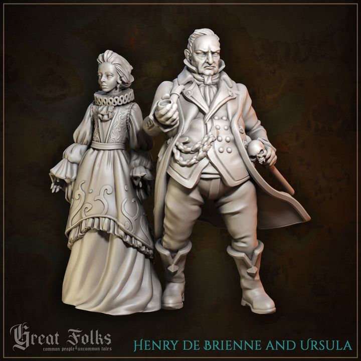 Great Folks - Henry De Brienne and Ursula