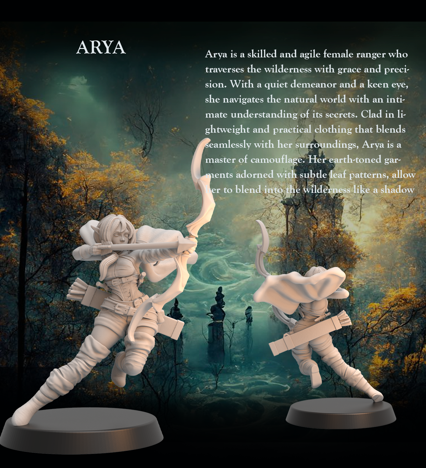 Tabletop Heroes - Arya yhe Archer