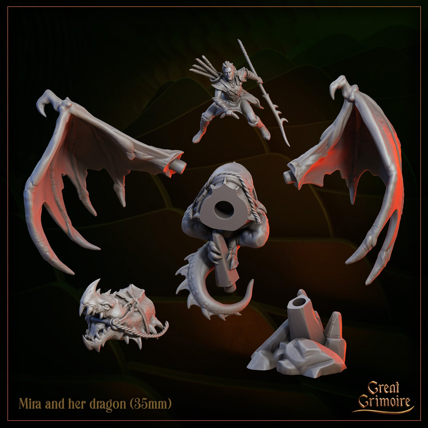 Wingforge - Mira and her Dragon