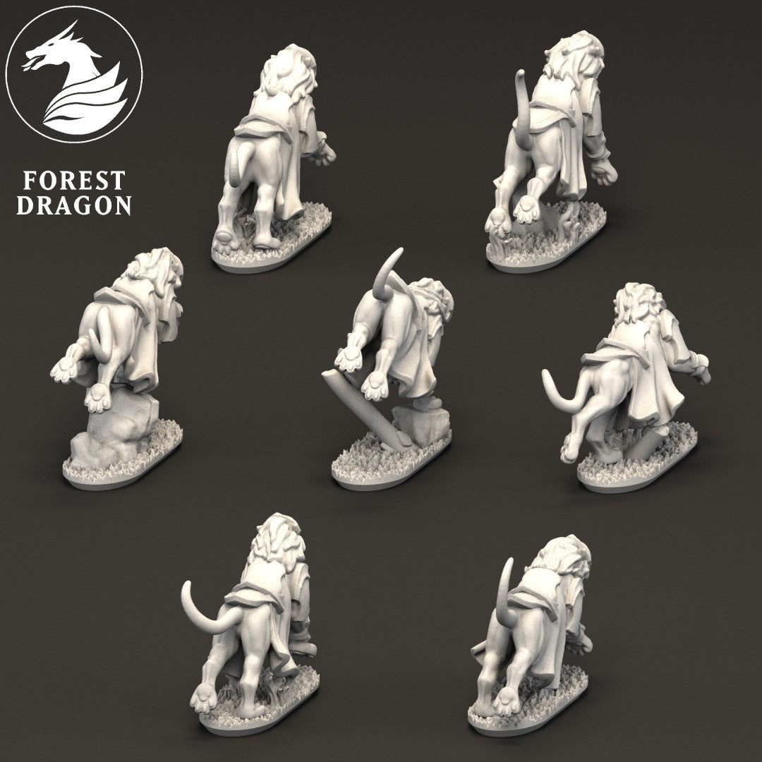 Aurethil Court - Lions 10MM Scale