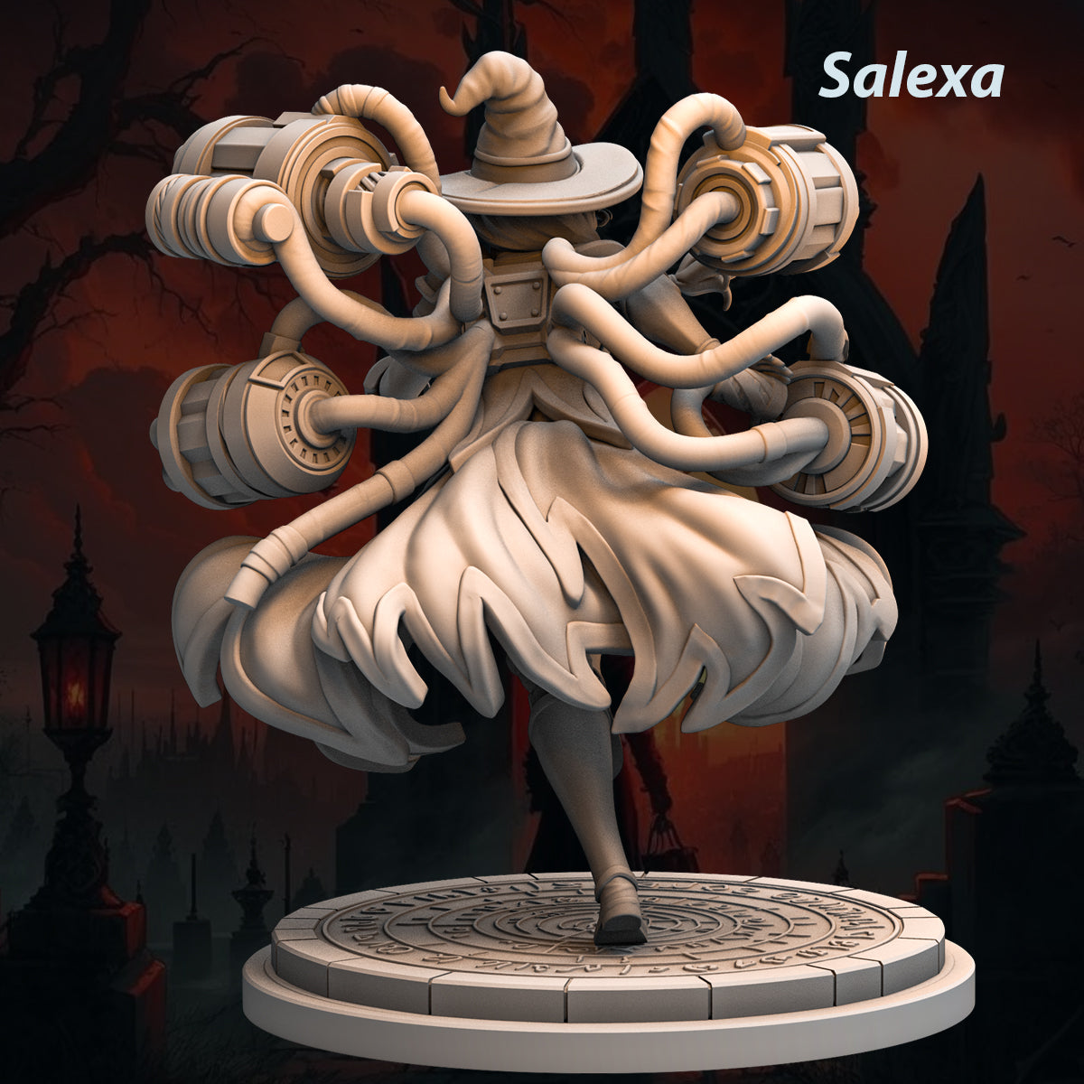 Tabletop Heroes - Salexa the Gun Witch