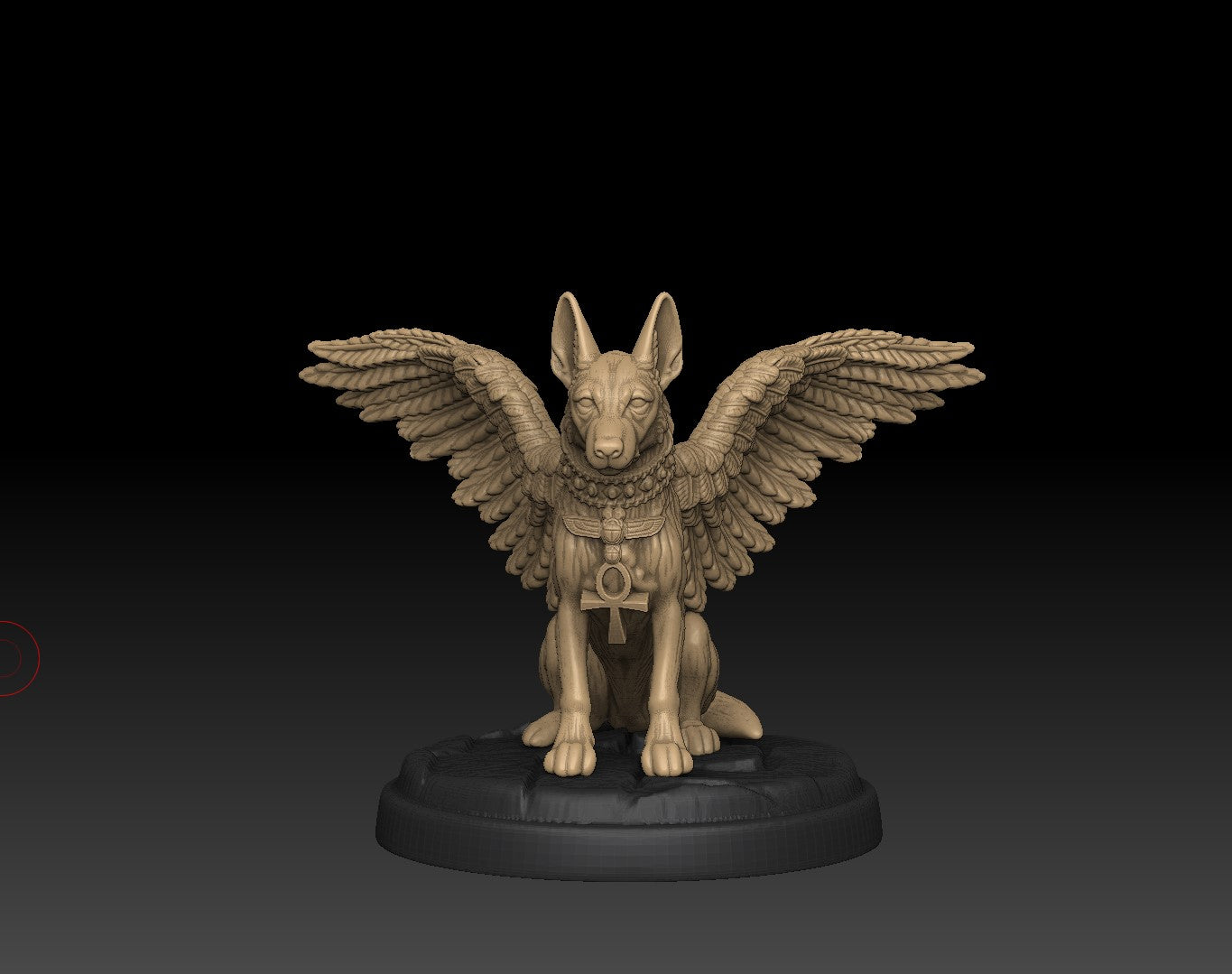 Dungeon Dogs - Winged Jackal