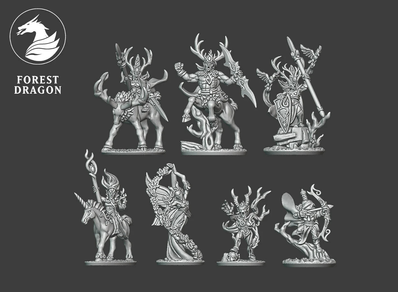 Wood Elves Army Deal 10MM Scale
