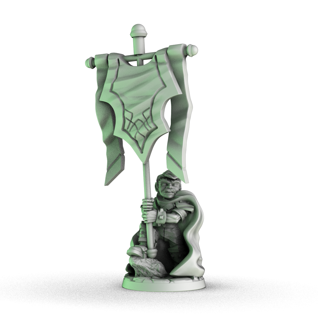 Halfling Banner Bearer
