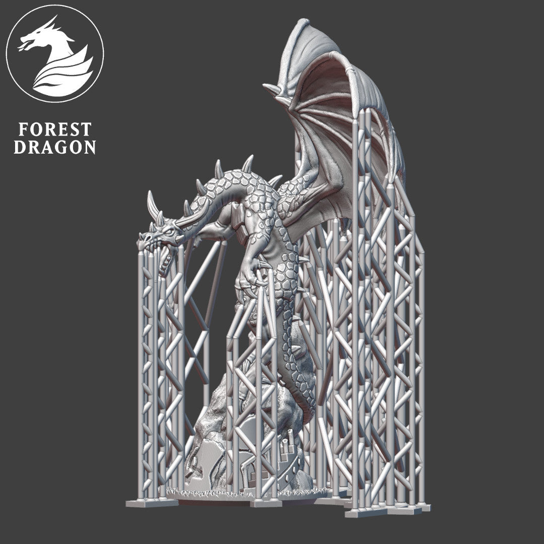 Aurethil Court - Dragon 10MM Scale