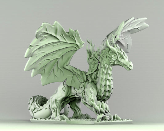 Wood Elves - Dragon 10MM Scale