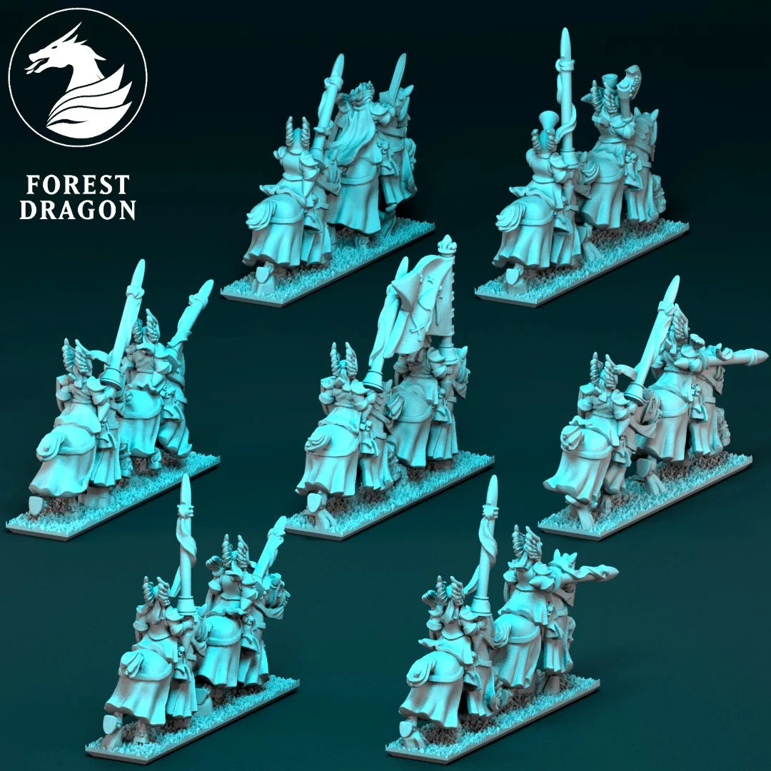 Chivalric Knights - Elite Knights 10MM Scale