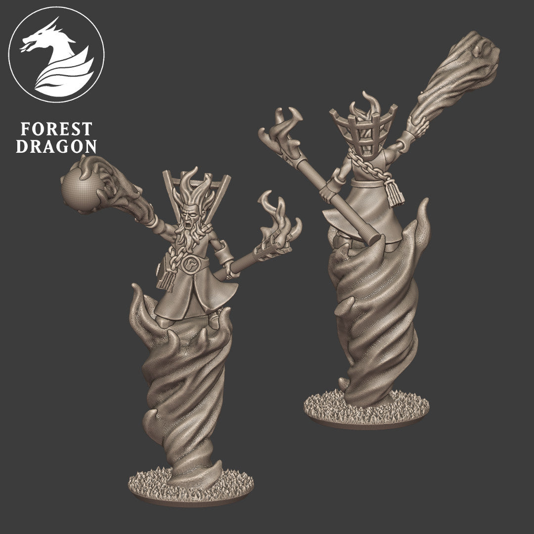 Imperial - Fire Wizard 10MM Scale