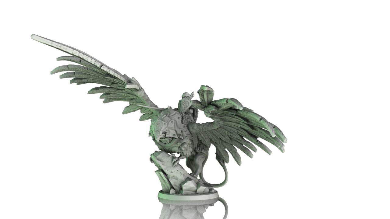 Halfling Griphon Rider