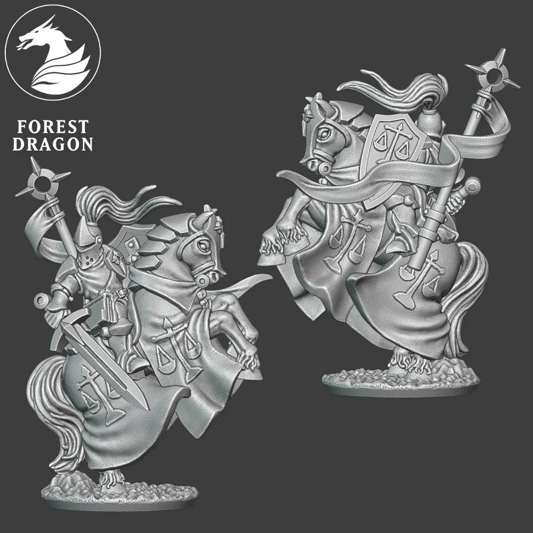 Chivalric Knights - Knight of Justice 10MM Scale