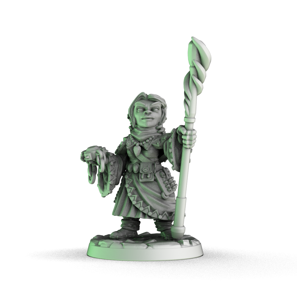 Halfling Sorceress
