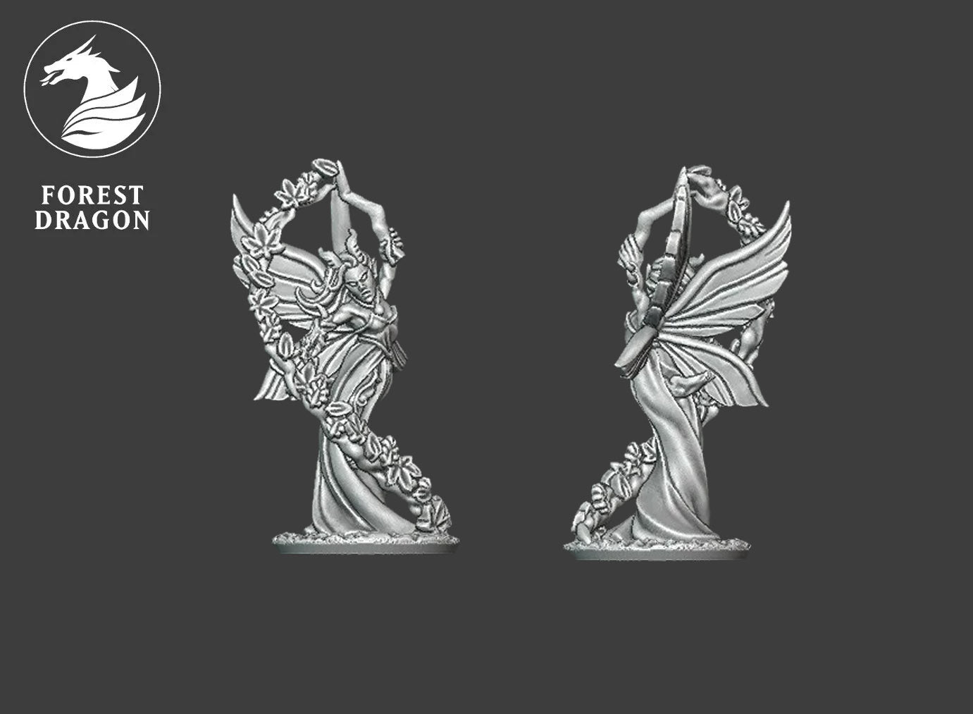 Wood Elves - Fae Sorceress 10MM Scale