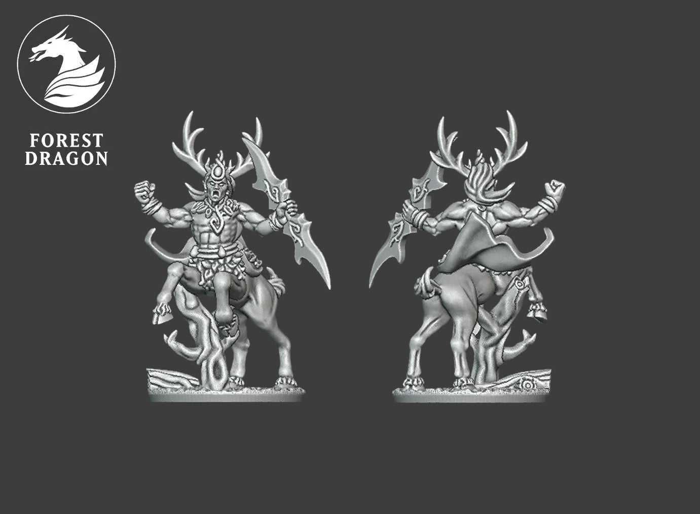 Wood Elves - Centaur Hero 10MM Scale