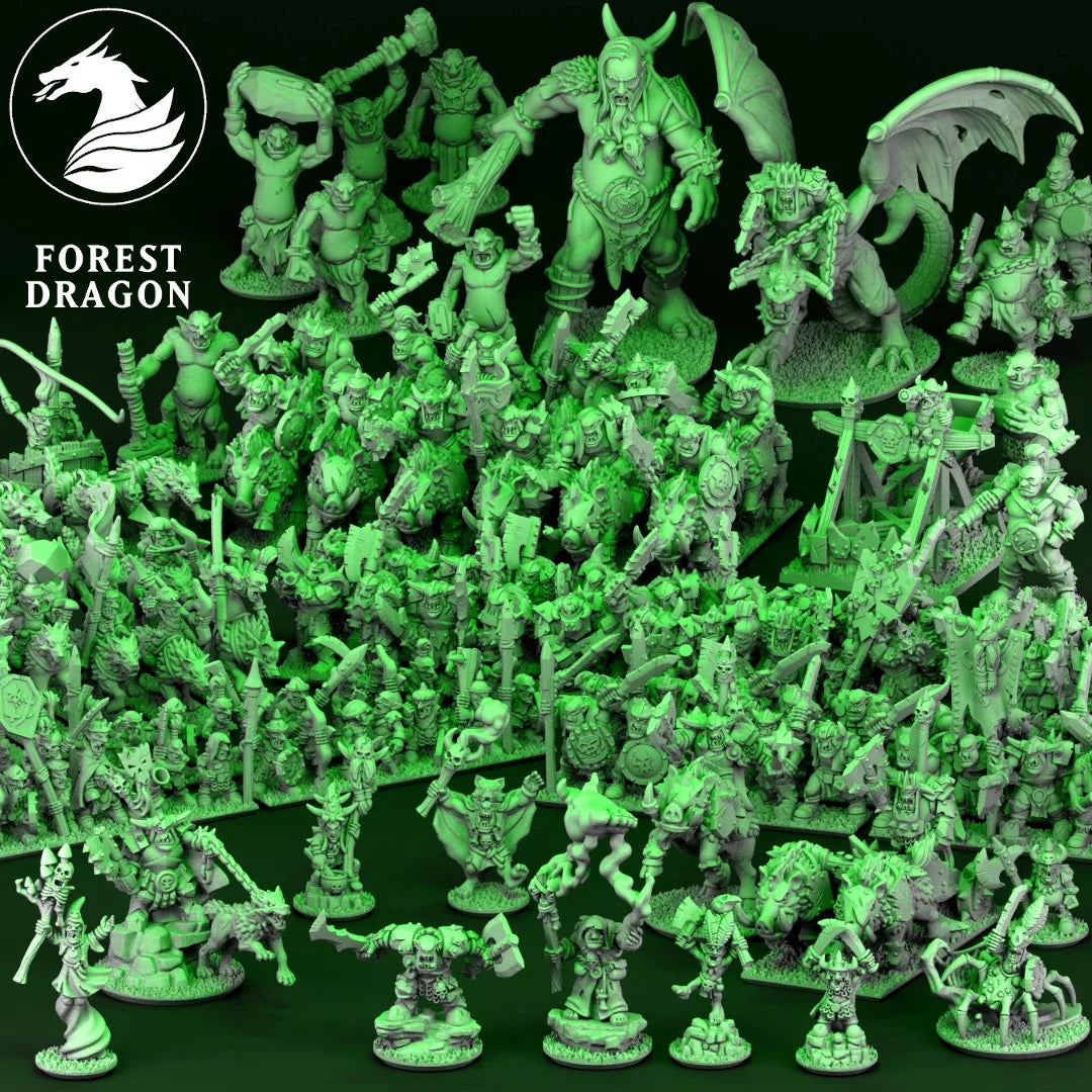 10mm Orcs and Goblins