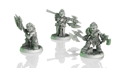 Halfling Barbarians