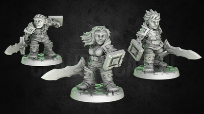 Halfling Warriors