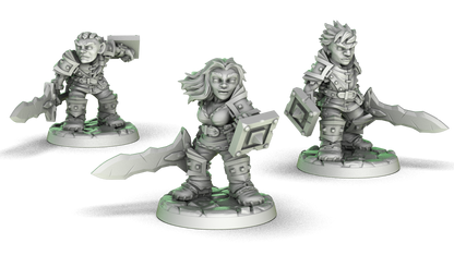 Halfling Warriors