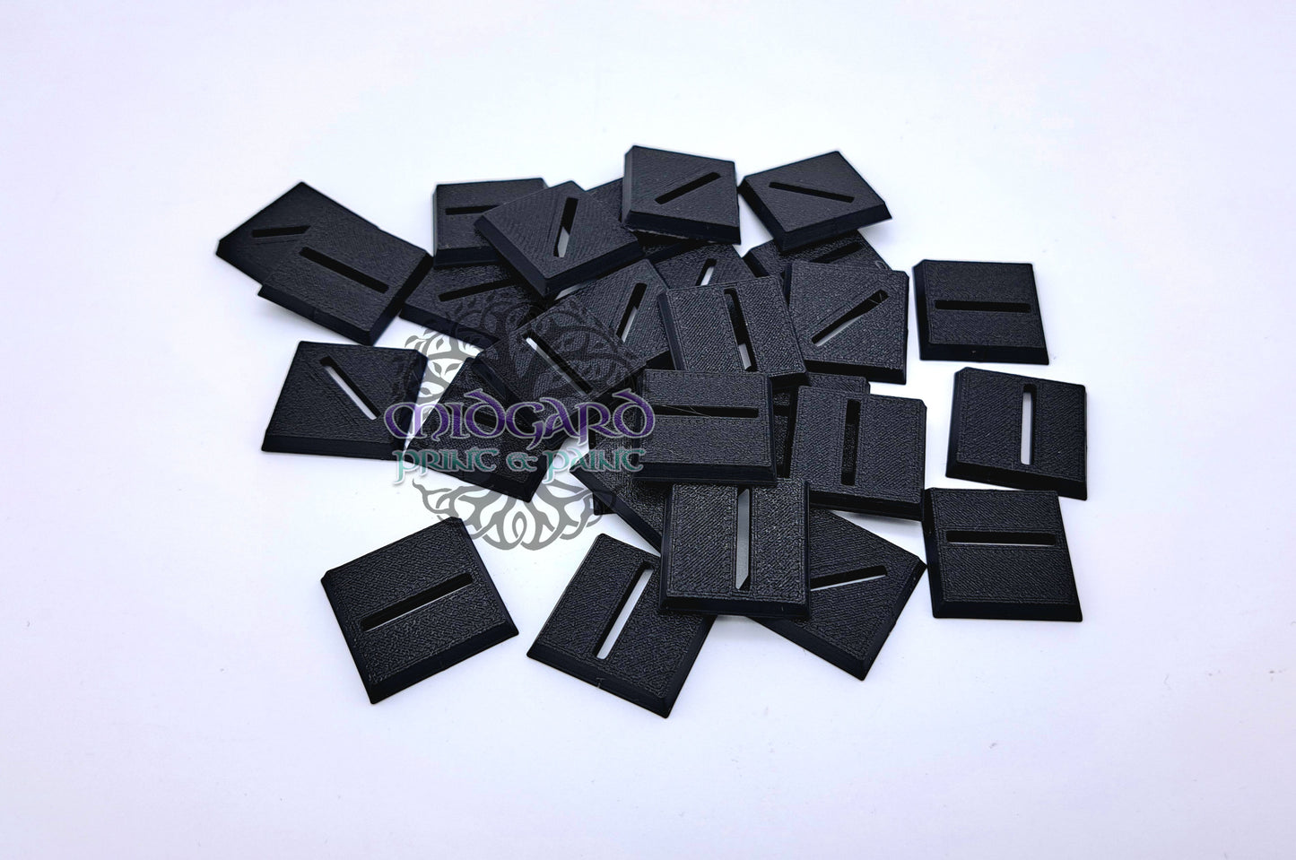25x25mm Slotted Bases