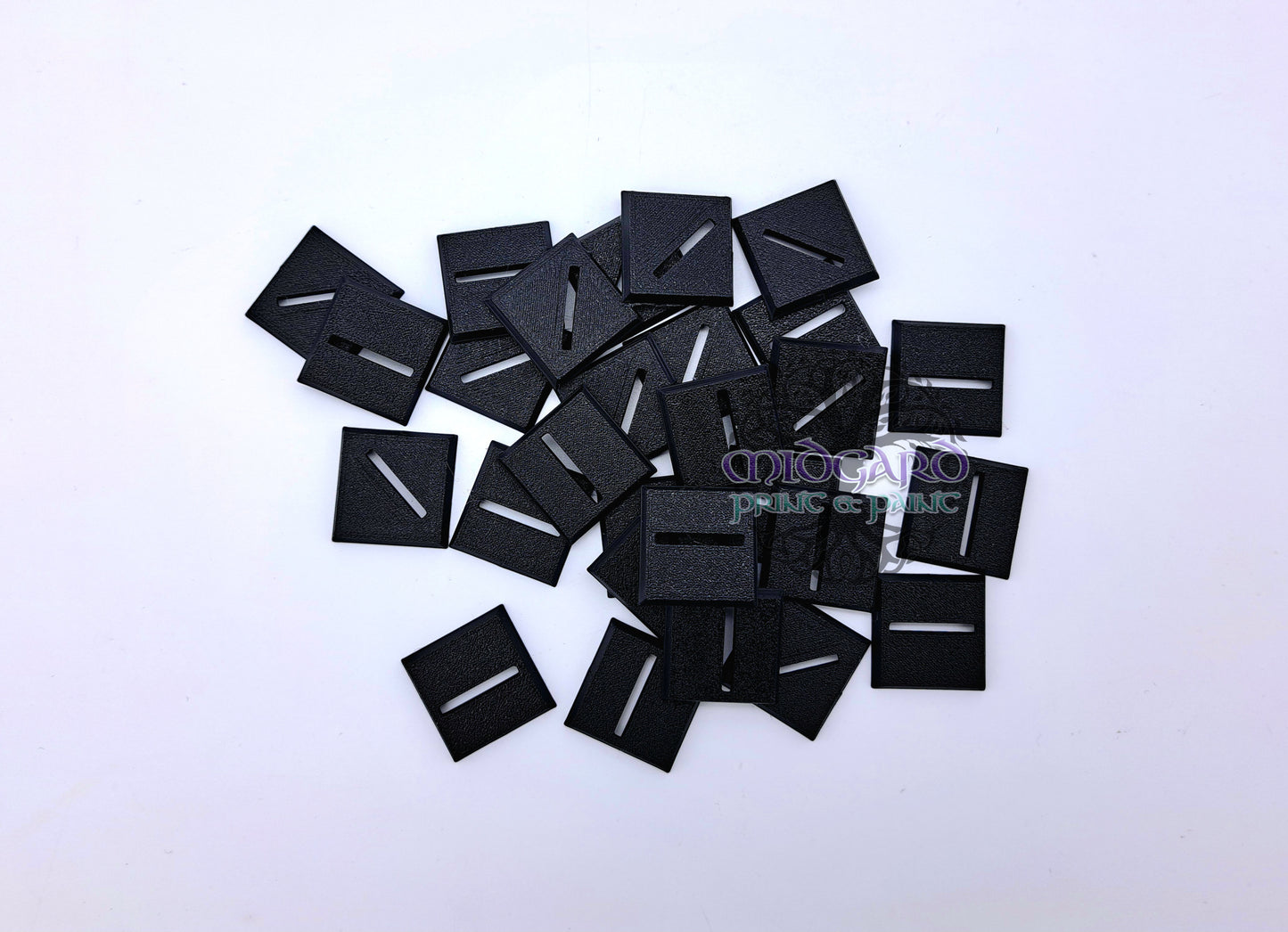 30x30mm Slotted Bases