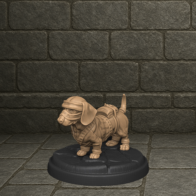 Dungeon Dogs - Beagle Ninja