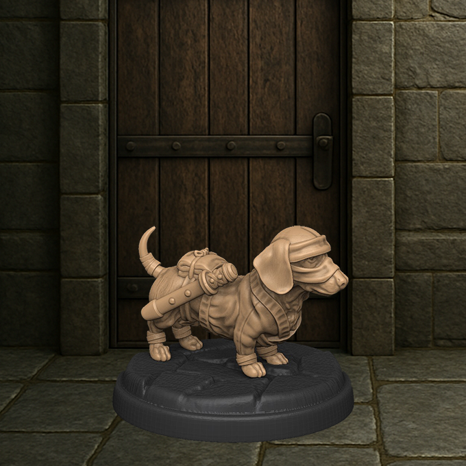 Dungeon Dogs - Beagle Ninja