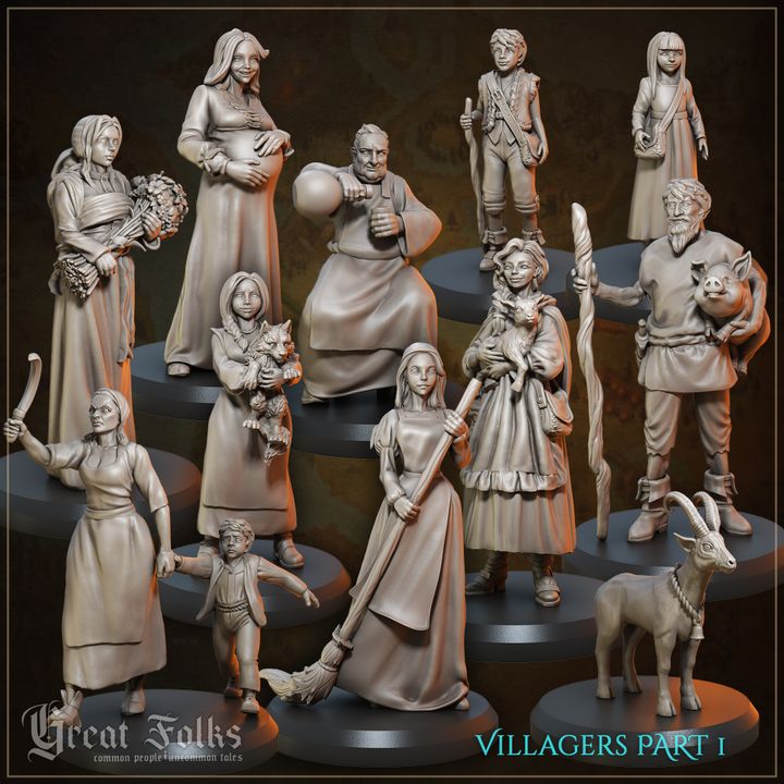 Great Folks - Villagers Part 1