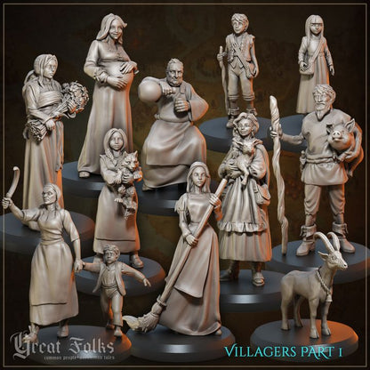 Great Folks - Villagers Part 1