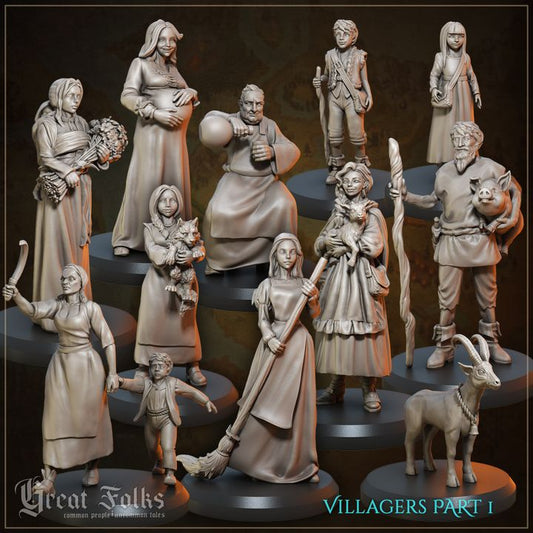 Great Folks - Villagers Part 1