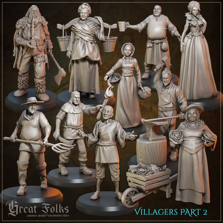 Great Folks - Villagers Part 2
