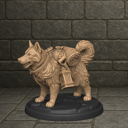 Dungeon Dogs - Husky