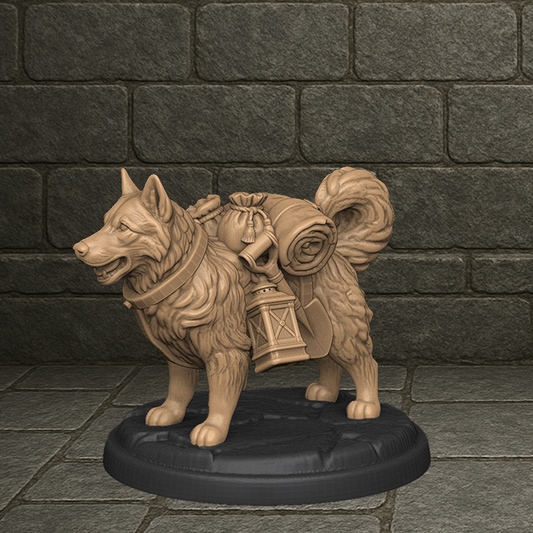 Dungeon Dogs - Husky