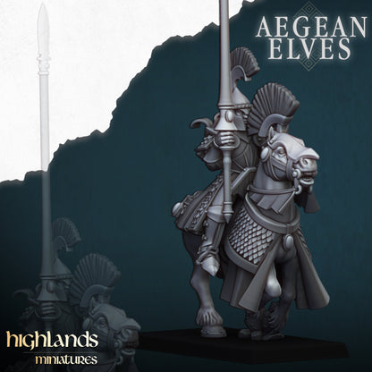 Aegean Elves Mounted Lances Core