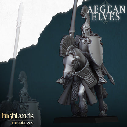 Aegean Elves Mounted Lances Core