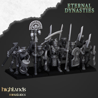 Ancient Guard with Halberds Unit