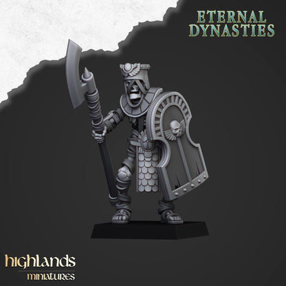 Ancient Guard with Halberds Unit