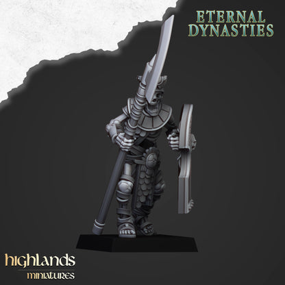 Ancient Guard with Halberds Unit