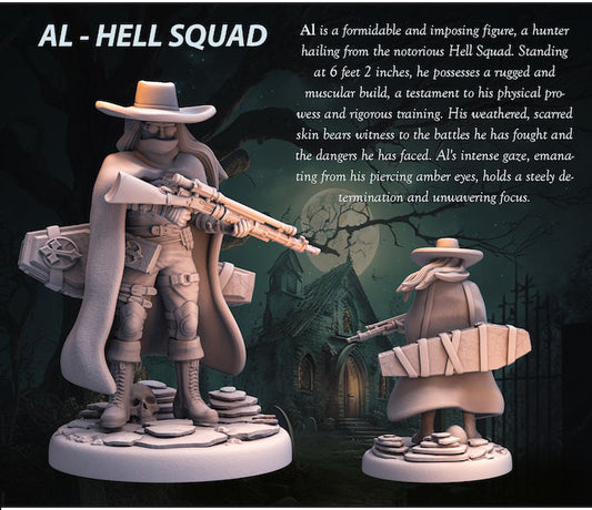 Tabletop Heroes - Al the Vampire Hunter