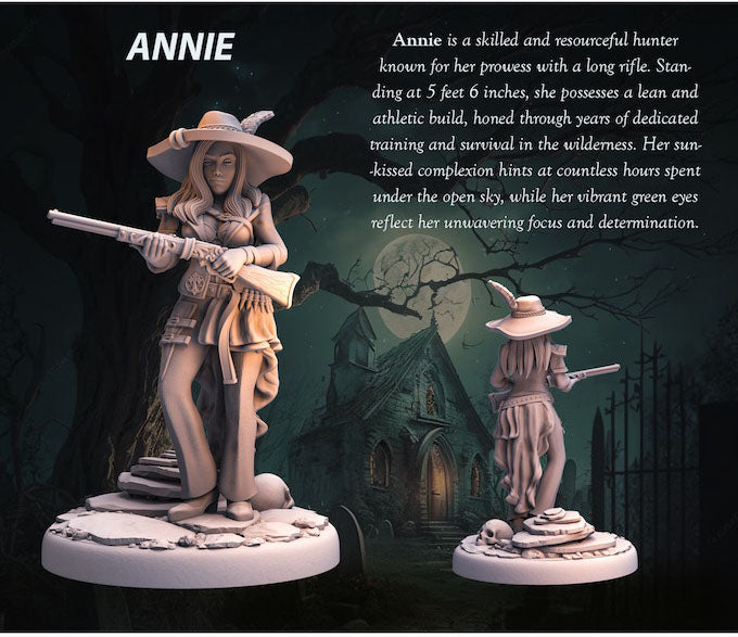 Tabletop Heroes - Annie the Hunter