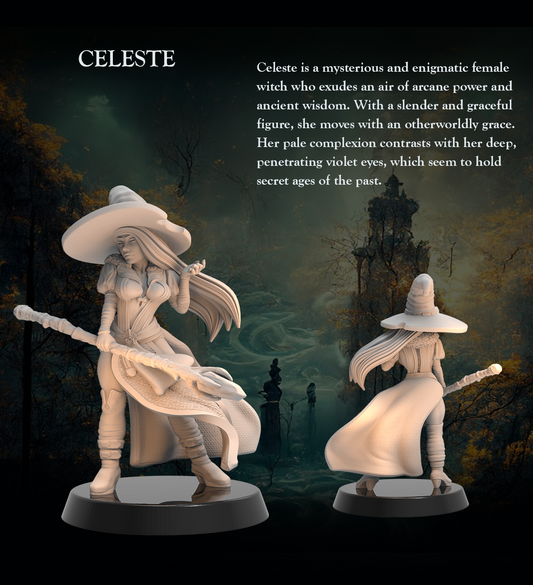 Tabletop Heroes - Celeste the Witch