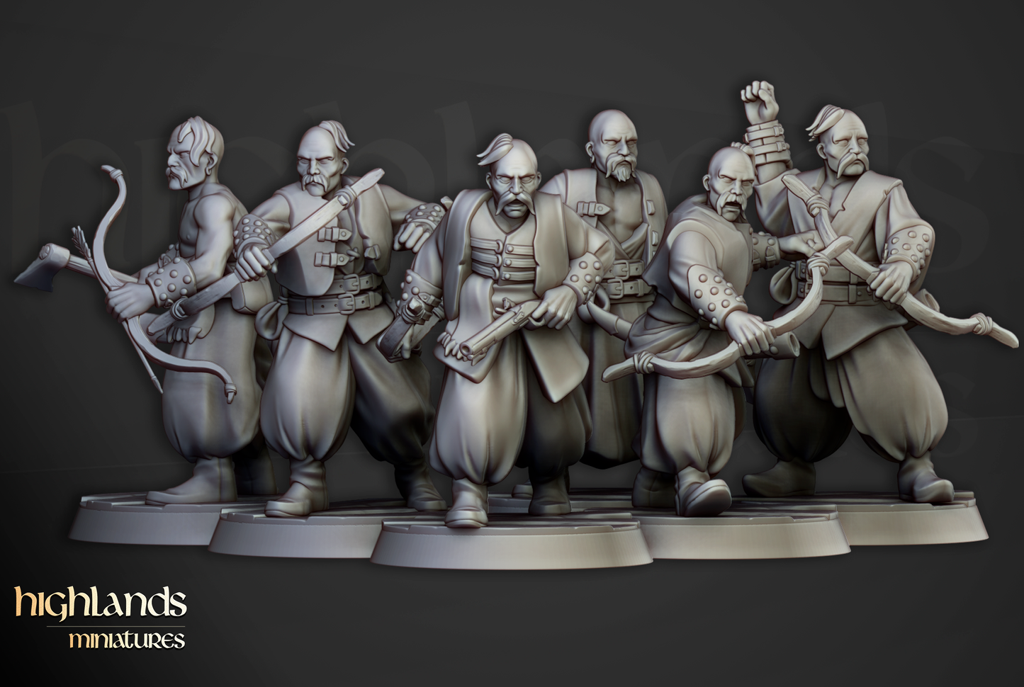 Harbor Cossacks with Bows Unit