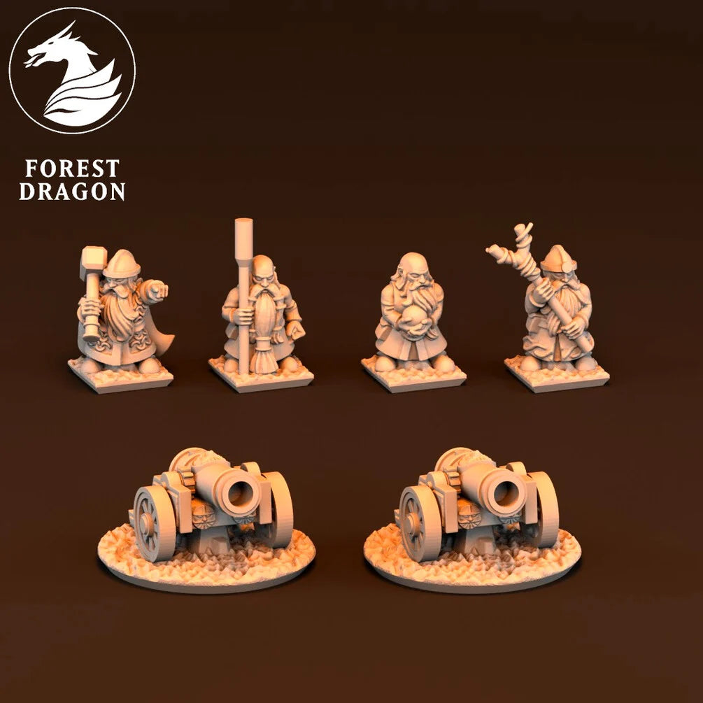 Dwarf Army Deal 10MM Scale