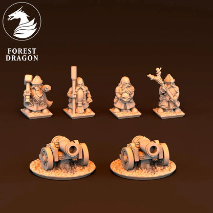 Dwarf Army Deal 10MM Scale