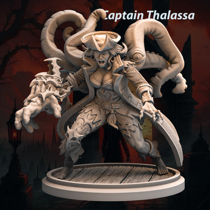 Tabletop Heroes - Captain Thalassa