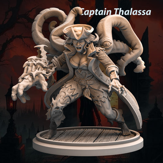 Tabletop Heroes - Captain Thalassa