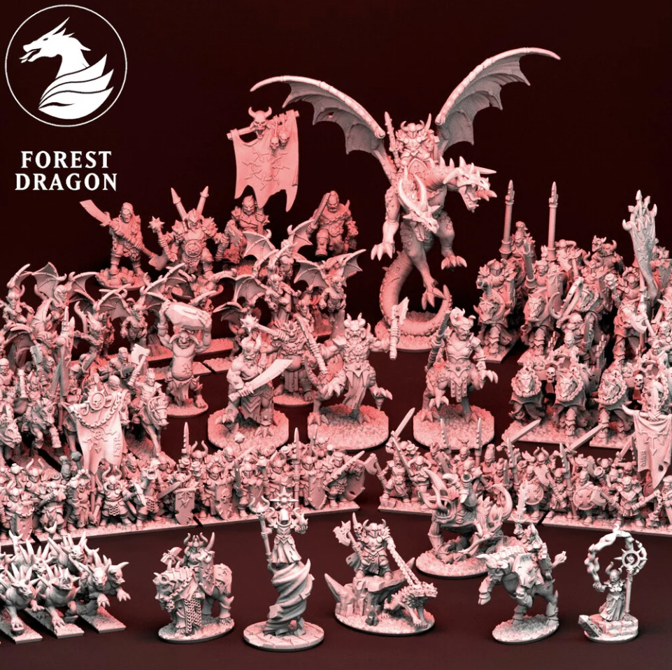 Despoilers Army Deal 10MM Scale