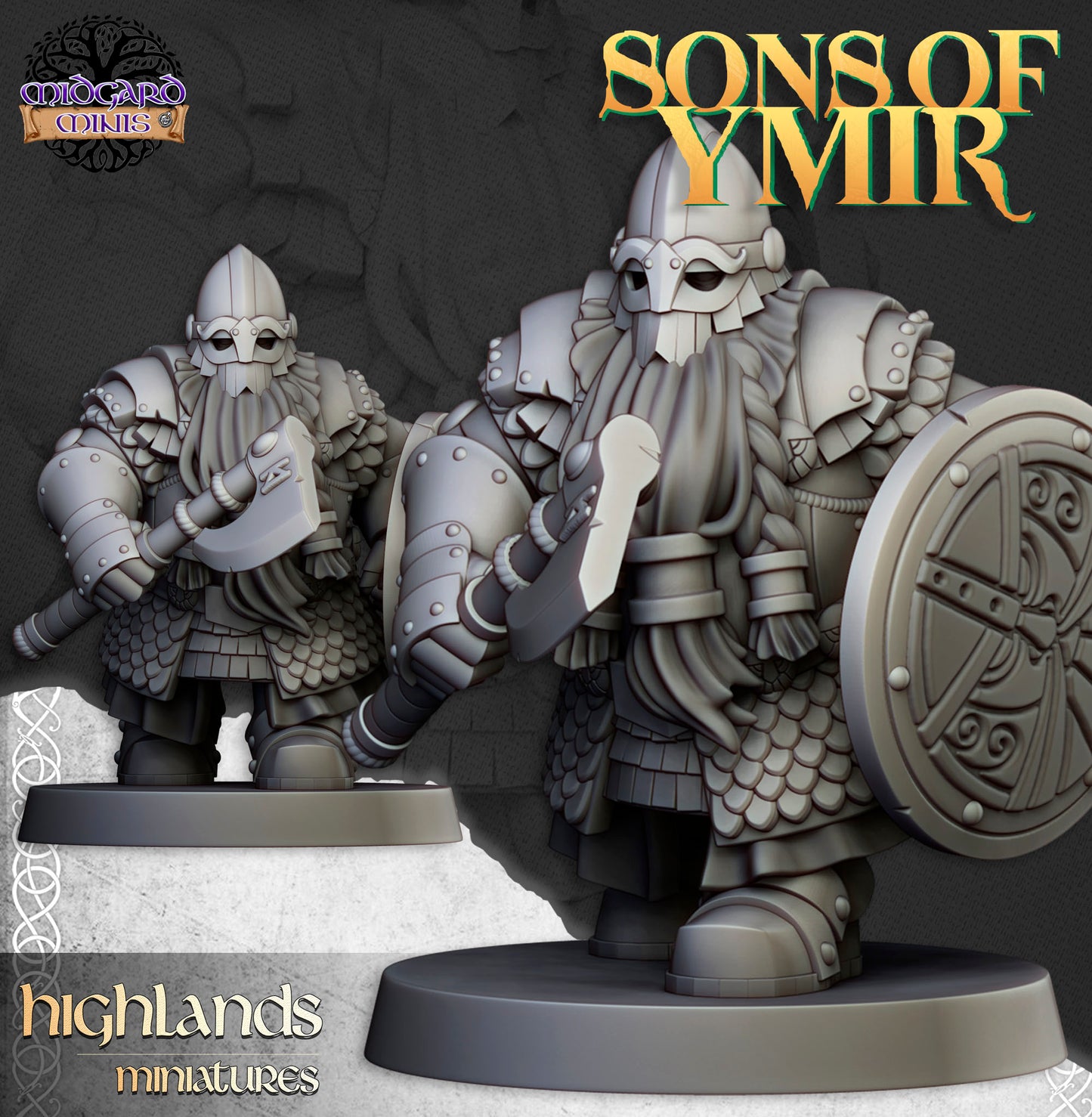 Dwarf Huscarls Rank & File