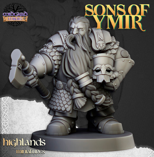 Dwarf Huscarls Command Group