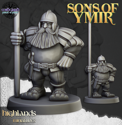 Dwarf Pikemen Rank & File