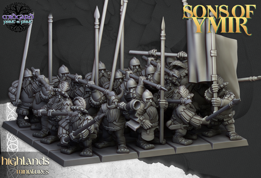 Dwarf Pikemen Unit